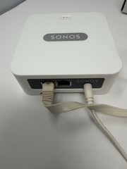 Sonos Bridge Wireless HiFi System/Ethernet Switch with Power Cord.