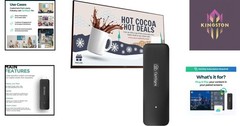 Flexible OptiStick Digital Signage Player – 4K UHD, WiFi & Ethernet Connectivity
