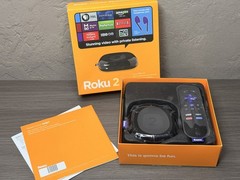 Roku 2 Network Audio/Video Player – Wireless LAN – Black – Open box