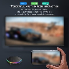 12.0 TV Box T95ZPLUS-H618 Quadcore-A53 Box 2.4G/5G Dual WI NGSO