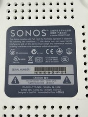 Sonos Connect Amp Digital Music Streamer Gen 1 No Cables Tested