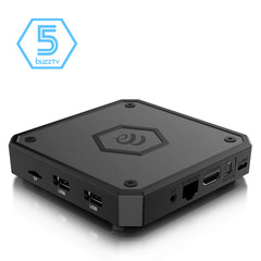 BuzzTV E5 Essentials 32GB 4K Android TV Box Dual-Band WiFi USB-C Media Player