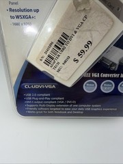 CP Tech / Level One – ClearLinks CL-UDVI-VGA USB 2.0 To DVI-VGA Adaptor