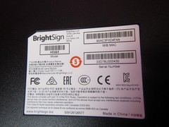 Lot of 3 BrightSign HD223 HD3 Network Interface Digital Signage Media Players