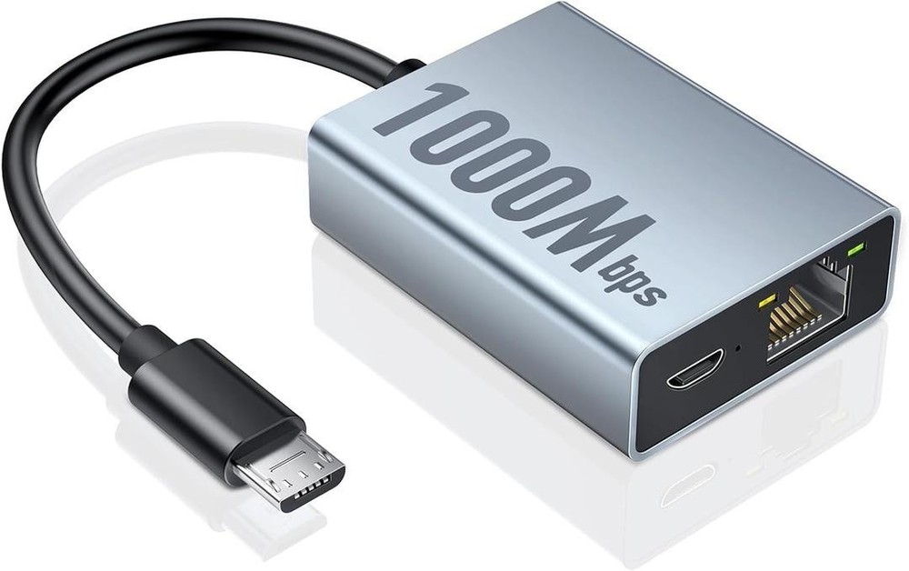 ZEXMTE 1000 Mbps Ethernet Adapter for Fire TV Stick