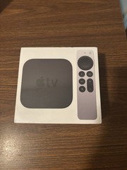Apple TV 4K (A2169) 32GB Media Streamer, Remote, HDMI, 4K Streaming New Sealed