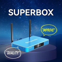 SuperBox S6 Max TV BOX Speech Control WIFI 6 64G Message To Me