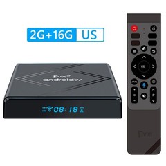 Android 14 TV Box 2.4G/5G Dual WiFi Media Player 4K Set Top Box 2GB 16GB Android