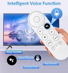 NEW Chromecast with Google TV (4K) – Snow (REMOTE ONLY)