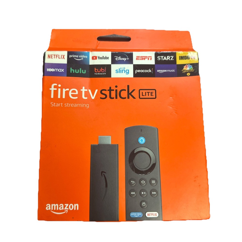 New-Amazon-Fire TV Stick Lite-1080P-2nd Gen Alexa Voice Remt. Lite-Free Shipping