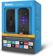 ROKU EXPRESS 3900R 1080p FULL HD MEDIA STREAMING PLAYER BLACK