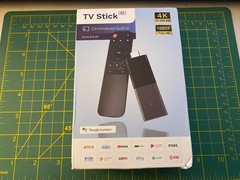 Android TV Stick 4K Ultra HD Chromecast Built-In Streaming Device w/ Remote
