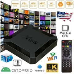 2024 Android 10.0 TV Box X96Q Quad Core HD 4K Mini Media Stream Player Dual WiFi