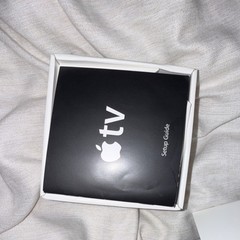 Apple TV Digital HD Media Streamer HDMI with Remote, Setup Guide & Power Cable