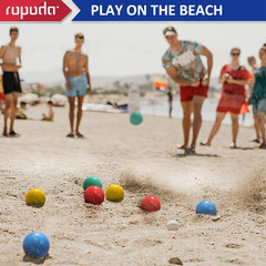 90Mm Bocce Ball Set, Lighter Bocce Ball for Beginners with 8 Balls, Pallino, Cas