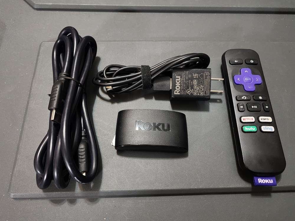 Roku 3930X Express HD Streaming Media Player W Remote & HDMI Cable