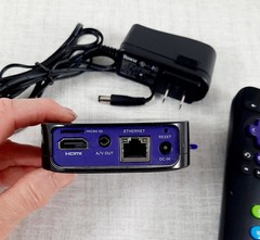 Roku 2 XS Black Media Streamer Model 3100X With Remote No Netflix