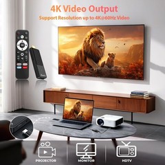 Android TV Stick 4K, NEW TV Stick Android 14.0 2GB RAM 16GB ROM Ultra HD RK35…