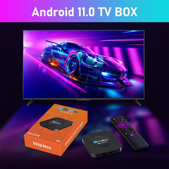 Android 11 TV box H96 MAX M5 2GB 16GB 4K Smart TVbox 2.4G Wifi 3D Media Player 1