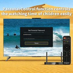 SuperBox S7 Pro Dual Band WiFi6 6K Ultra HD TV Box With Voice Control Remote