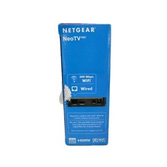 NetGear NeoTV PRO Streaming Player NTV200S-100NAS Brand New, Open Box In Plastic