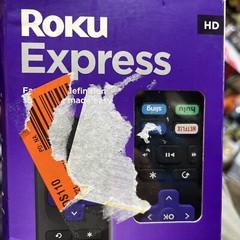Roku Express HD Streaming Media Player – Black