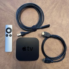 Apple A1469 HD Digital Media Streamer – Black (3rd Generation)