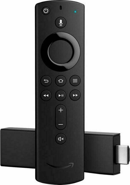 Amazon Fire TV Stick 4K Media Streamer with 2nd Gen Alexa Voice Remote – Black