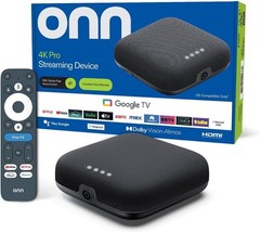 onn 4K Pro Streaming Device Google TV 32GB 3GB RAM Dolby Vision Atmos