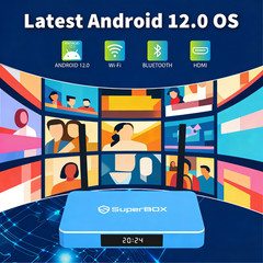 6K 64GB advanced Superbox S6 MAX TV Box Factory delivery on the Service guarant