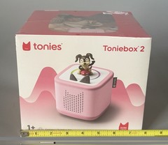 Tonies Toniebox 2 Audio Player Bluetooth Pink — New Factory Sealed — Puppy