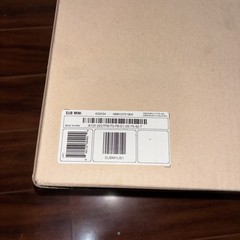 Sonos Sub Mini subm1us1 empty box Only