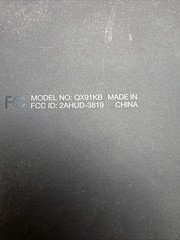 Amazon Fire TV Box QX91KB – No power cord – Unit Only Black Tested Works