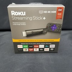 Roku Streaming Stick+ 3810R 4K Streaming Media Player with Voice Remote