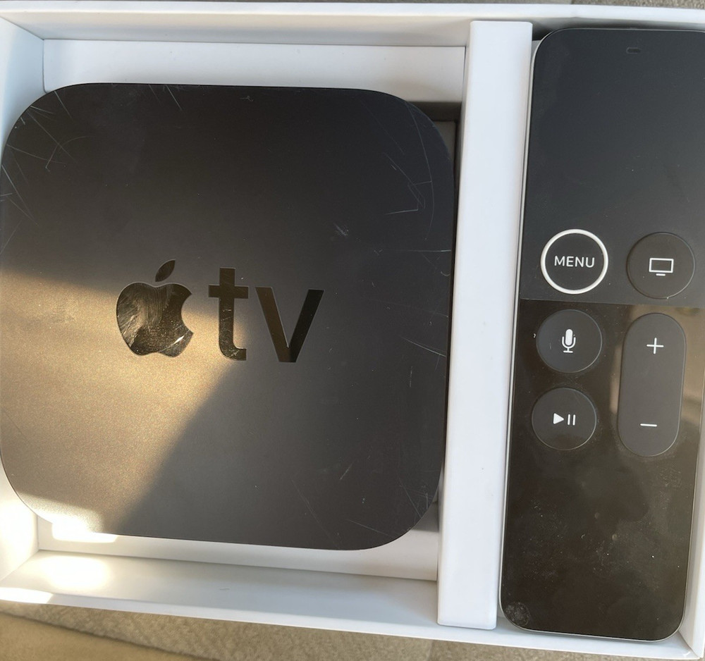 Apple TV 4K 32GB 4K HDR Media Streamer w/ Siri Remote 1st Gen 2018