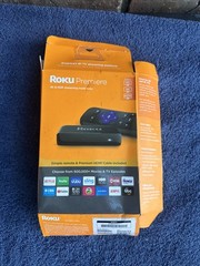 ROKU Premiere 4K HDR Streaming Player HD WiFi HDMI 1080p Remote- Works great