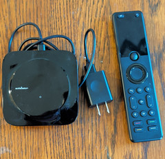 Sofabaton X1 Black Media Streamer Box w/ Remote Control & Power Adapter