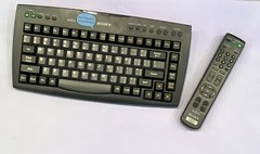 Sony WebTV Keyboard SWK-8660 Wireless Remote Tested & Working
