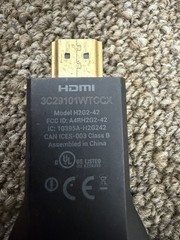 Google Chromecast HDMI Portable Media Streamer H2G2-42 Untested SKU:N