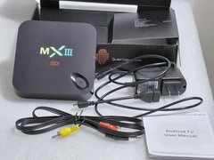 MX III Android Smart TV Box Kit Kat Quad Cortex A9 Octa Mali HD WiFi Parts Only