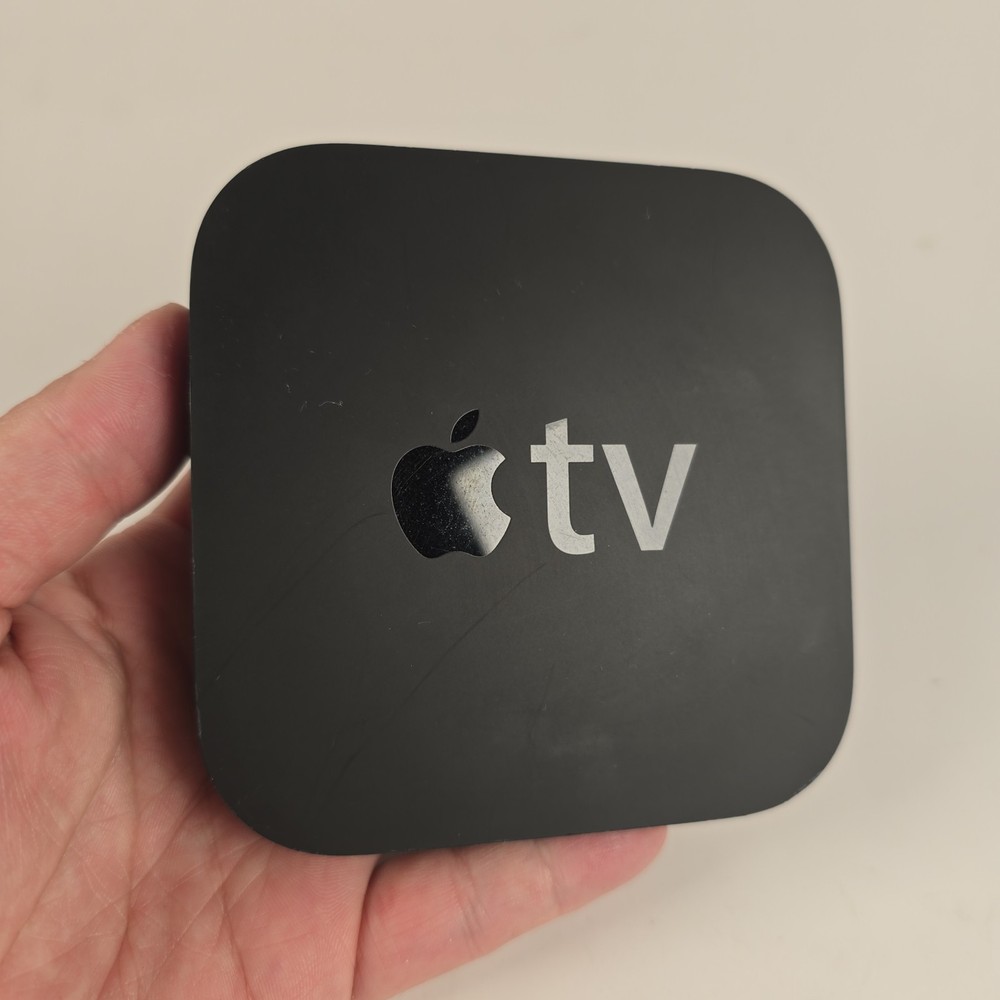 Apple TV 3rd Generation HD Media Streamer Black A1469 Box Only UNTESTED AS-IS
