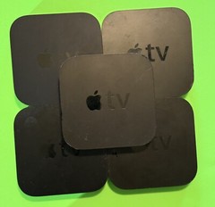 LOT OF 5 Apple TV 3rd Gen A1469 & A1427 Digital HD Media Streamer Power Tested