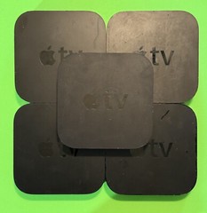 LOT OF 5 Apple TV 3rd Gen A1469 & A1427 Digital HD Media Streamer Power Tested