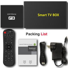 A95X F3 SLIM S905X3 4K HD Android 9 TV Box 2G+16G +Optional SlimBOX Firmware