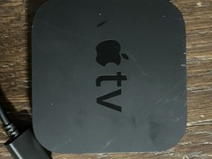 Apple TV 3rd Generation Model A1469 Power Cable, HDMI Cable Works – No Remote