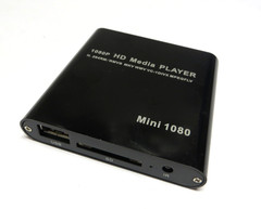Mini HDMI Media Player 1080P HDD RM RMVB DIVX AVI MKV USB SD MPEG JPEG MOV SDHC