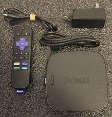 Roku Ultra 4660X2 4K HDR Media Streamer w/ Remote, Power Adapter, & HDMI