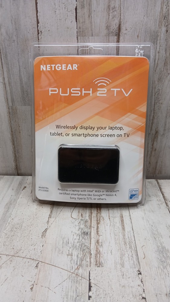 *NEW SEALED* NetGear PTV3000 Push2TV 1080p Wireless Digital HD Media Streamer
