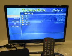 Galaxy Metal Gear 3500 Tvisto Pro 80GB SATA HDD MultiMedia Player Streamer