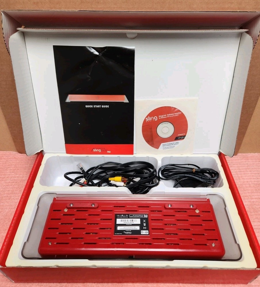 2006 Sling Box Pro Sling Media Slingbox Watch TV Anywhere Multiple Outputs
